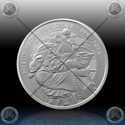 1oz V. BRITANIJA 2 Pounds 2023 (Myths and Legends - Merlin) UNC